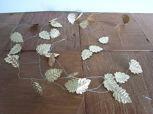 ゴールド リーフ ガーランド 全2個