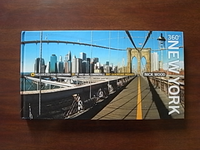 洋書　360°NEW YORK　CD-ROM付き