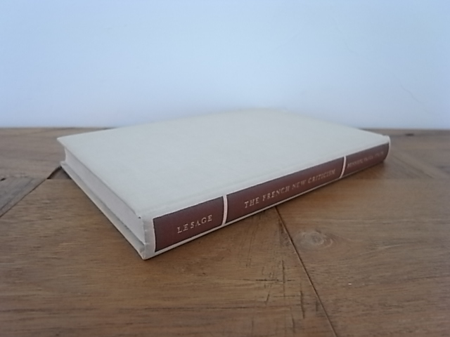 洋書 THE FRENCH NEW CRITICISM