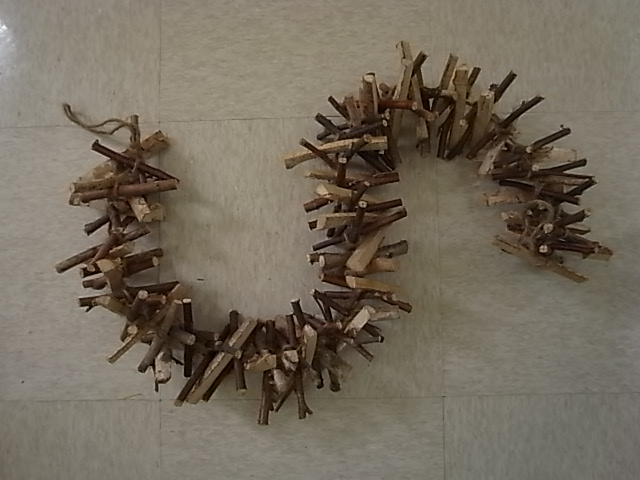 小枝 ガーランド 全2個