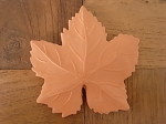 リーフモチーフ 素焼 メープル 全2枚