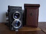 yashica 2眼レフカメラ 革ケース付き