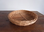 丸 バスケット 柳 L 