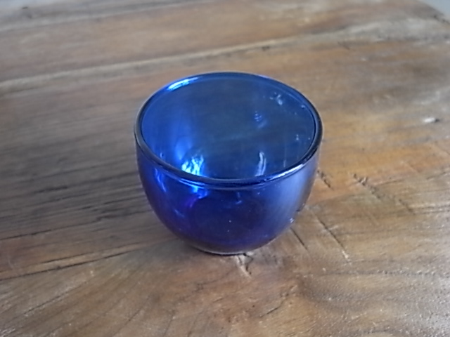 ガラス　 キャンドルホルダー　 丸