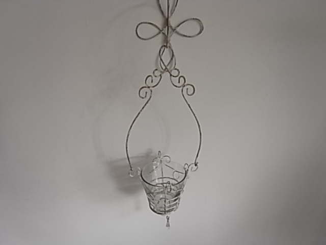 壁掛け　アイアン　 キャンドルホルダー