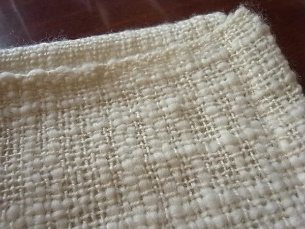 ウールニット ブランケット