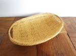オーバルバスケット　 持ち手付
