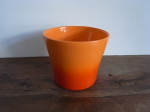 グラデーションポット　 オレンジ　M