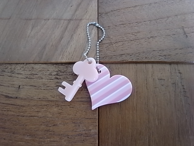 ハート＆キーモチーフ　 プレート