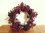 パープルベリー＆リーフ リース