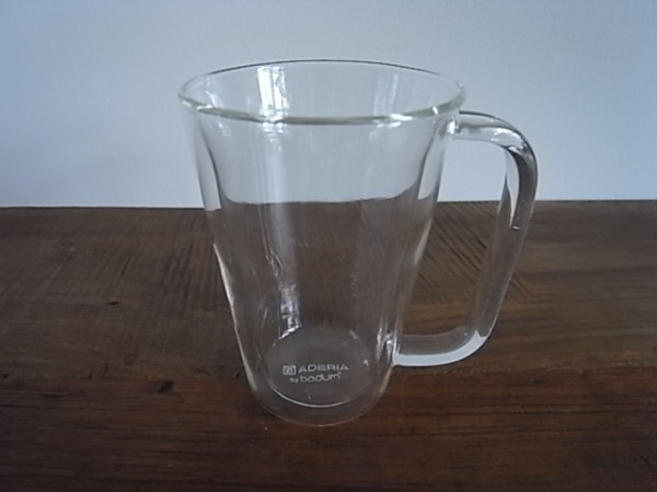 bodum　 ダブルウォールグラス　 取手付