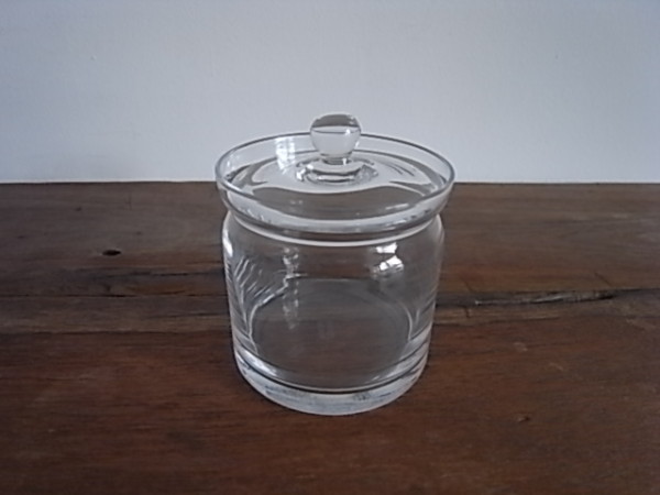 蓋付ガラスキャニスター
