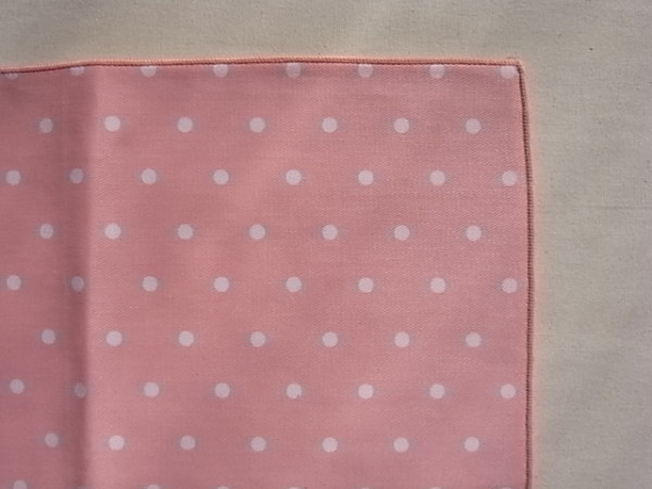 CAFE at home　 ナプキン　白ドット柄