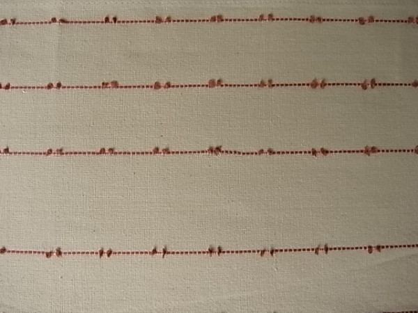 t.i.f.　 テーブルランナー　 赤ステッチ（シミ有）