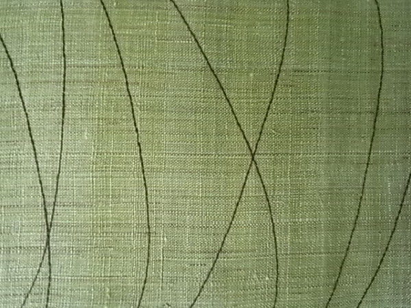テーブルランナー 麻　和柄刺繍　