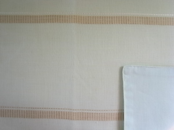 ランチョンマット ベージュストライプ