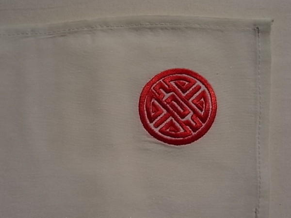 ナプキン　 中華刺繍（アイロン跡有）