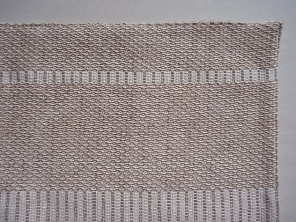 テーブルランナー センターライン入り（シミ有）