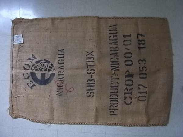 コーヒー豆　麻袋　 ECOM 