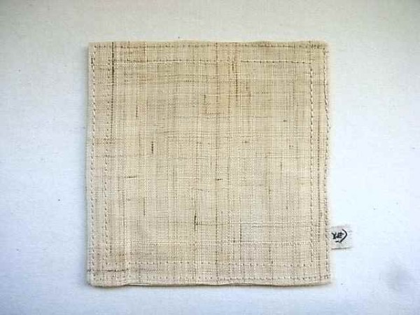 麻　コースター