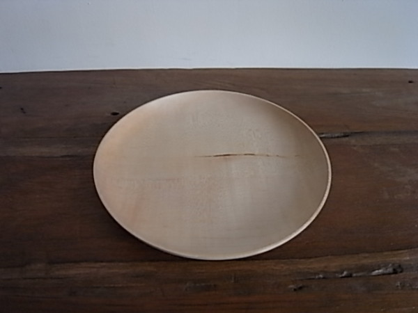 木製プレート　φ21