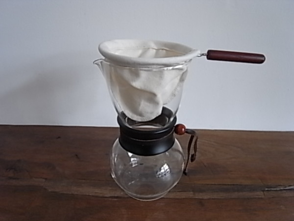 ネルドリップ　 ドリップポット ウッドネック