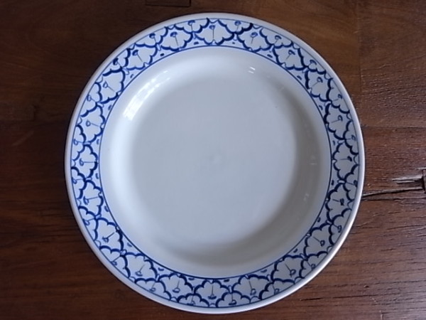 タイ製プレート　 リム柄有　L