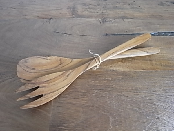 woodサラダサーバーセット