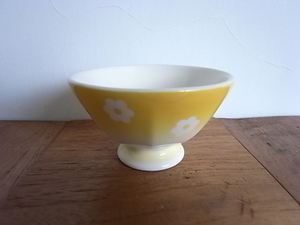 ミニカフェオレボール　 花柄