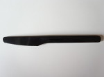 プラスチックナイフ ブラック