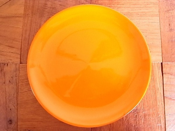 陶器プレート　 オレンジ