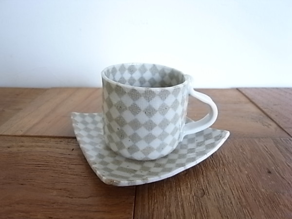 HANDMADE　いづみ　 デミタスカップ＆ソーサー　
