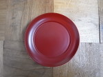 朱4.7寸 盛り皿　漆器