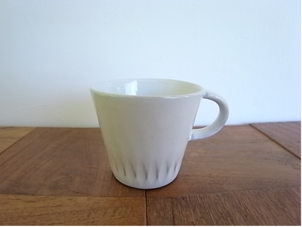 ローリエマグカップ　粉引　4th-market　全2個