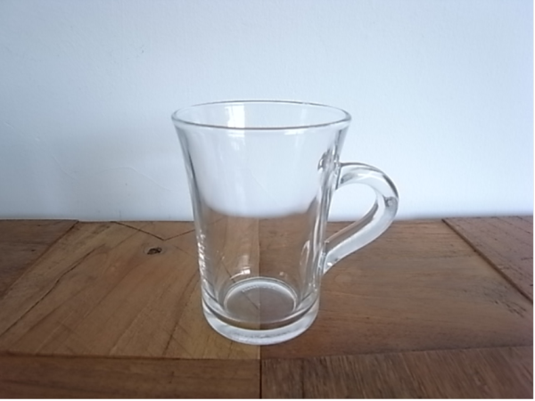 耐熱ガラスマグカップ　ARC　FRANCE　全2個