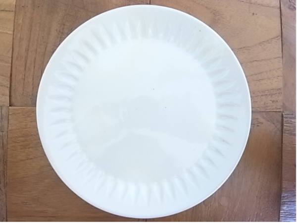 ローリエプレートL　4th-market　粉引　全2枚