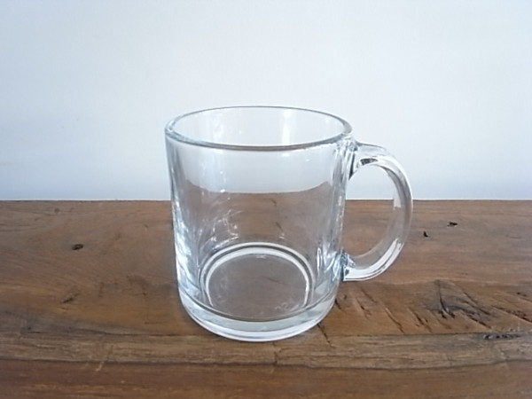 ガラスマグ　Made in USA  全2個