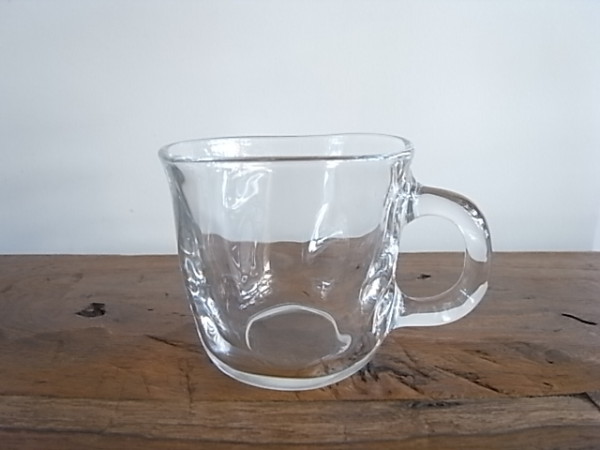 手びねり　ガラスマグ　全2個