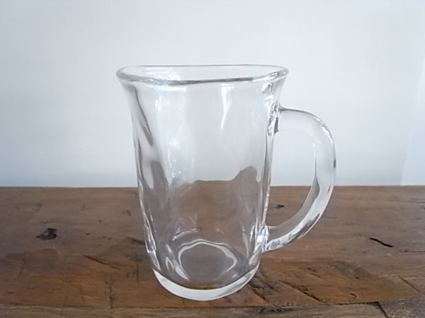 手びねり　ガラスマグ　ロング