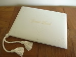 ゲストブック　ホワイト
