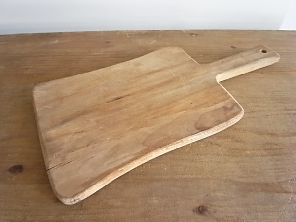 アンティーク カッティングボード 持手付
