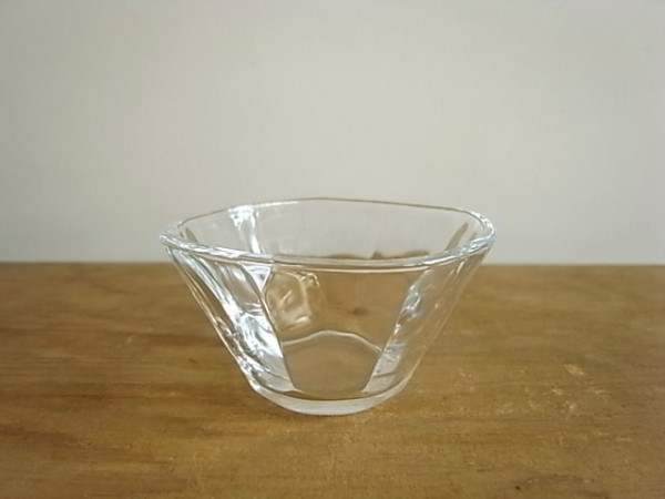 口広がりガラスカップ　 ライン入り　全2個