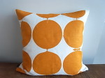 FIQクッションカバー　TALLYHOO　オレンジ　 全2枚