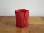ラメキャンドルホルダー　 レッド