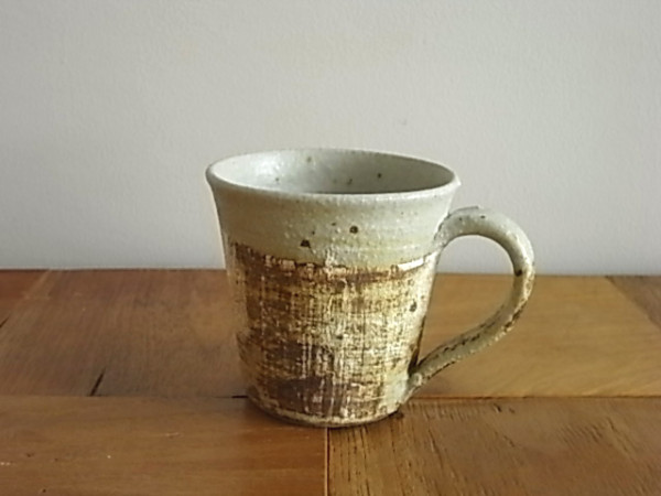 作家マグカップ　グリーン×ブラウン 全2個