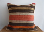 KILIM　クッションカバー ボーダー