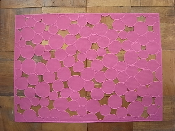 Chilewich  Dots  プレースマット　 ピンク　全2枚