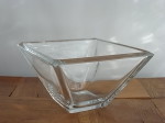 ガラス スクエアボウル　L