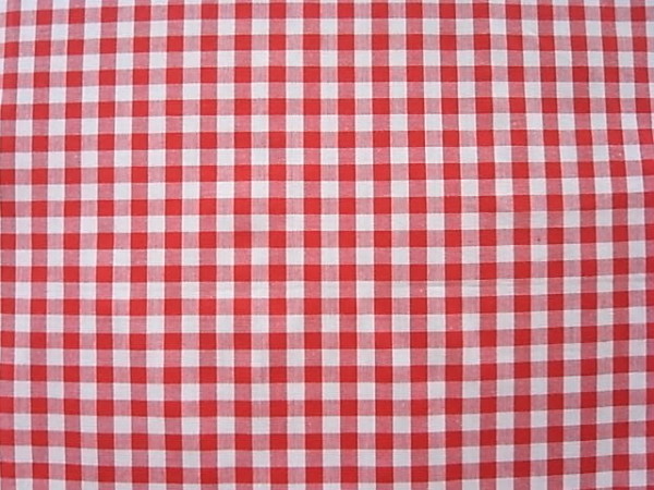 テーブルクロス コットン ギンガムチェック レッド