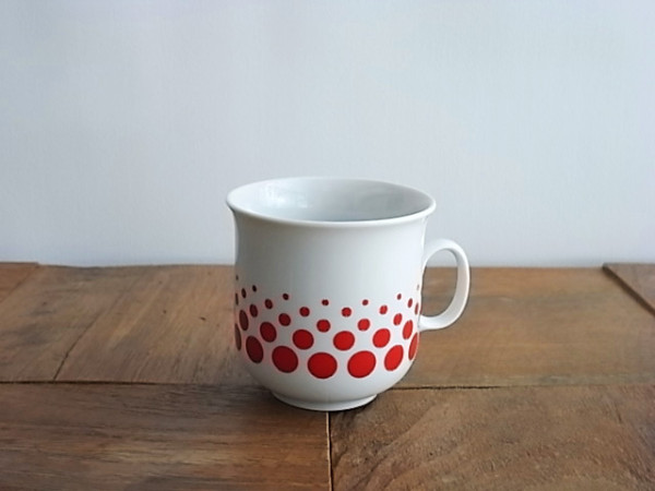 ドイツ ドット柄 カップ 全2個